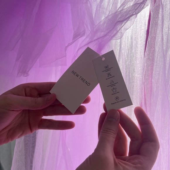 Plus size purple maternity photoshoot dress - Picture 8 of 9